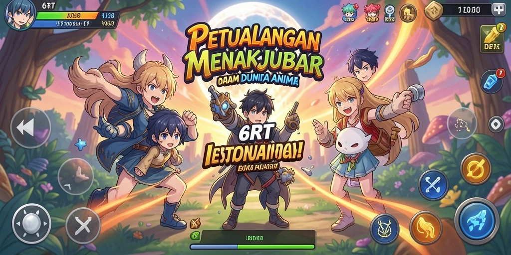 Tampilan gameplay yang menarik dan mendebarkan dari 6RT.