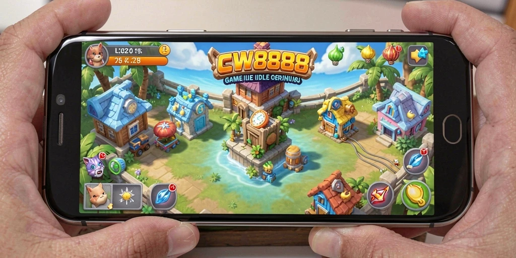 Tampilan gameplay CW8888 yang menarik dan interaktif.