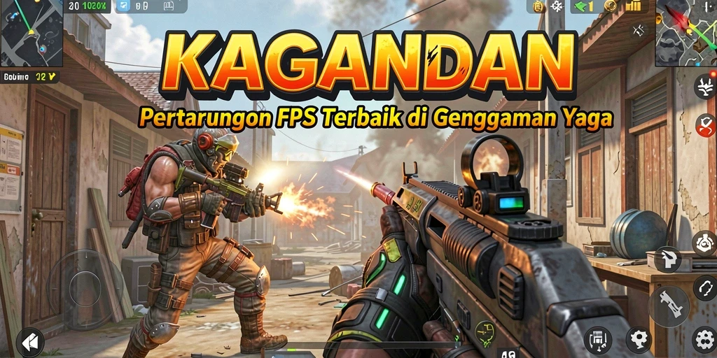 Gameplay KAGANDAN yang mendebarkan dengan aksi FPS nyata.