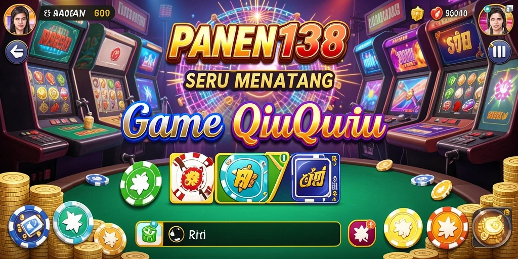 Tampilan gameplay QiuQiu yang seru dan penuh strategi.