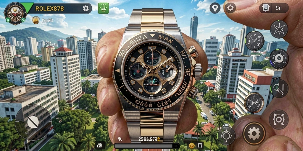Tampilan gameplay seru dari ROLEX878 dengan strategi Tower Defense.
