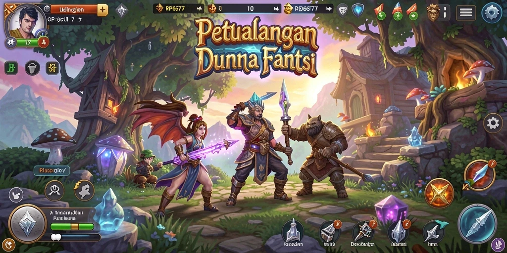 Menampilkan gameplay petualangan yang mendebarkan dan menawan.