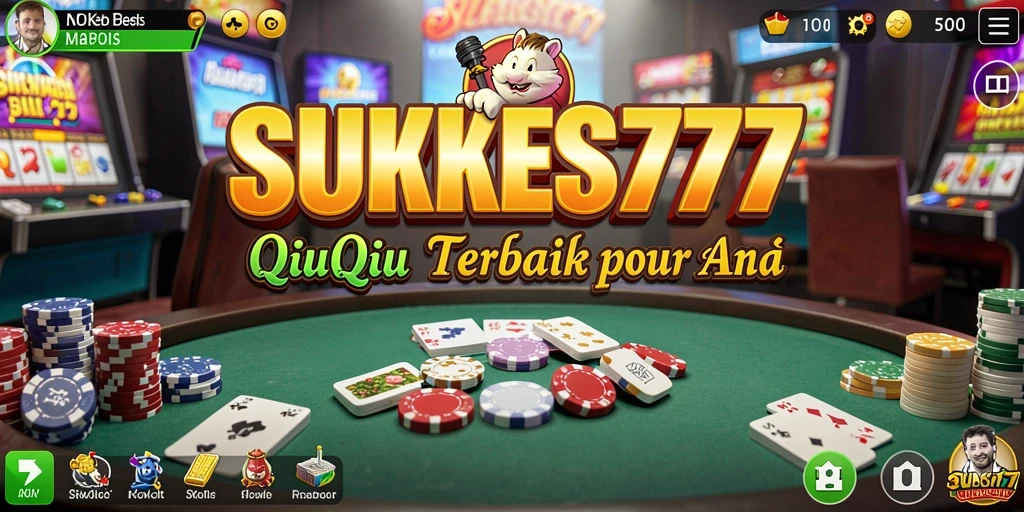 Screenshot gameplay QiuQiu yang menunjukkan aksi mendebarkan.